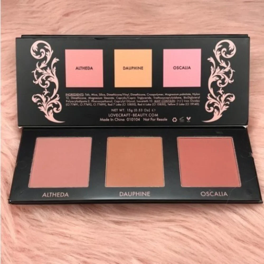 Lovecraft Beauty Blush Trio Palette